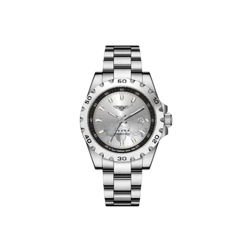 ROERDUM Bentley Механический механизм ремешок из нержавеющей стали мужские часы серый циферблат