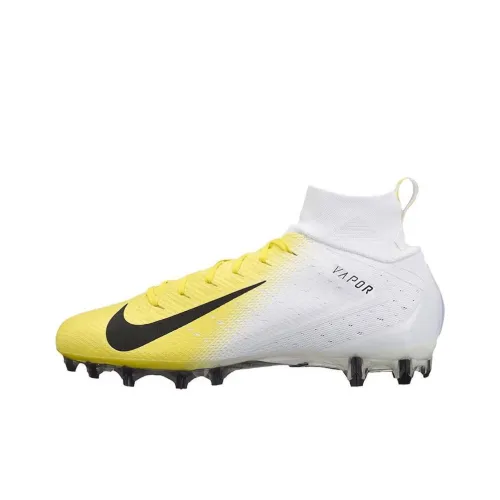 Nike Vapor Untouchable Pro 3 HG Твердый Ground Slip-Resistant Дышащий Легкий Футбольные бутсы Мужские Белый Желтый