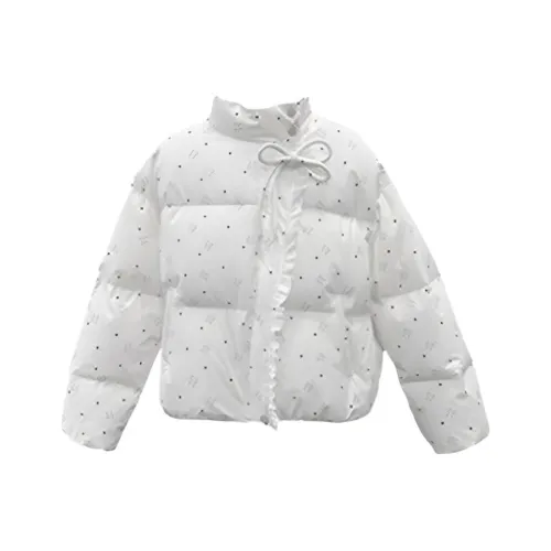 BVODE Белый Женские пуховики