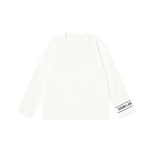 OG96 LAB Белый Унисекс T-рубашки