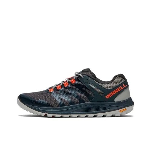 MERRELL Nova 2 противоскользящие низкие беговые кроссовки для мужчин черные