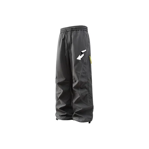 GDRG Серые Унисекс Карго Брюки