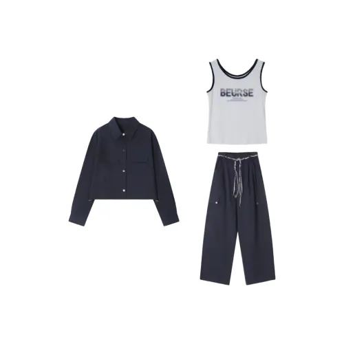 QIAOMONVHAI Повседневный костюм женский