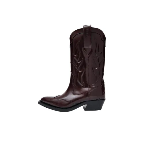 ALOHAS Caly Ботильоны 5,5 см Женские Коричневый