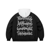 Чёрная куртка без подкладки