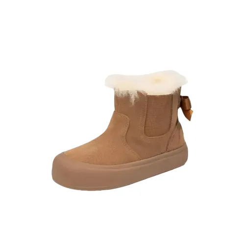 Rindu Детские зимние сапоги Кофе KIDS