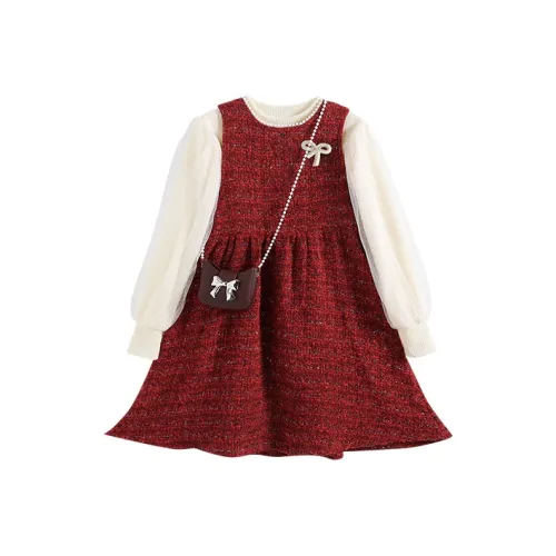 MUMUWU HOUSE Красный Школьный Комплект с Юбкой