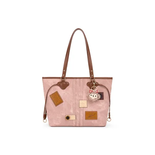 LETOO ПУ (полиуретан) Сумка через плечо Стандартная Женская Розовая Коричневая