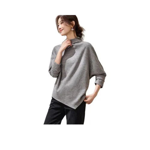 MOHANYIMEI Летучая мышь рукав T-рубашка Женская