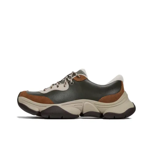 CAMPER KARST 2 Low Топ Повседневная обувь Женская Черная Коричневая