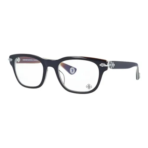 Chrome Hearts Очки с нерегулярной формой диоптриями унисекс коричневый кость с коричневым цветом