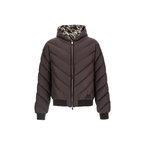 FENDI Бежевый Мужской Пуховик