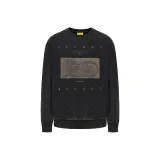 Винтажный свитшот с круглым вырезом