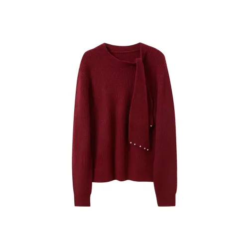 3COLOUR Бургунди Женский Трикотаж