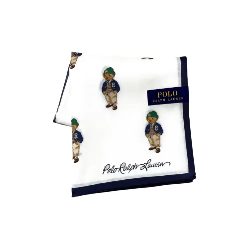 Polo Ralph Lauren Хлопковый шелк Шарфы Унисекс Синий