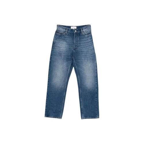 Studio Nicholson Blue Women's Jeans Студио Николсон Синий Женские Джинсы