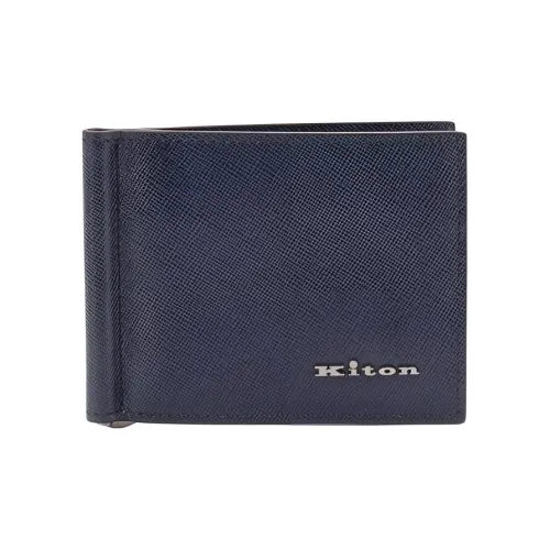 KITON Кожа Кошелек Мужской Черный