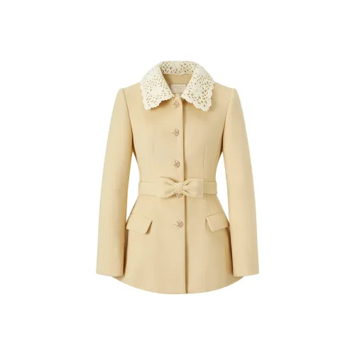 ACAINES Chicken Yellow Женское пальто