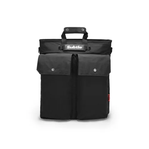 Тонкий нейлон TPU рюкзак унисекс черный