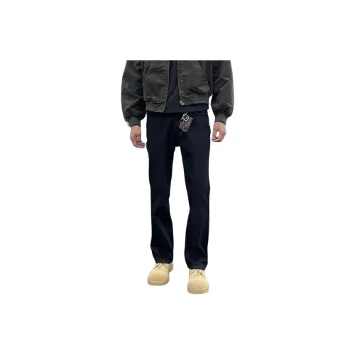 DEAR BETSY Черные Унисекс Повседневные Штаны