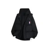 Черный жилет + черный флисовый свитшот с логотипом "Funny N*A"