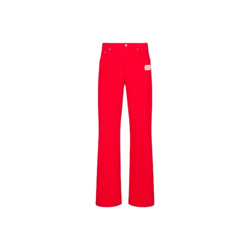 DIOR Red Men's Jeans DIOR Красные Мужские Джинсы