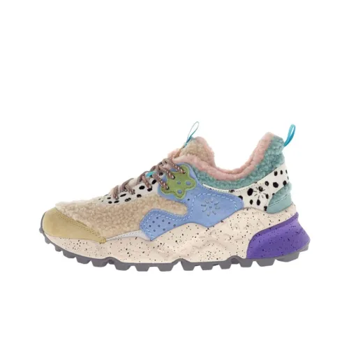 FLOWER MOUNTAIN KOTETSU Низкий Топ Повседневная Обувь Женская Светло-Синяя