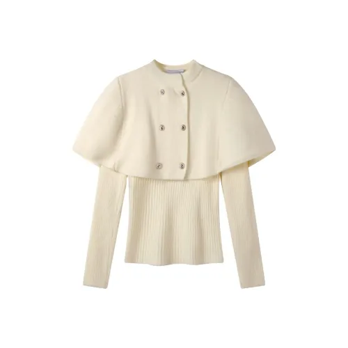 TSKIU Белый Женский Трикотаж