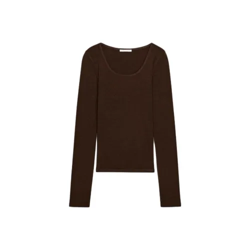 ZARA Collaboration Коричневые Женские T-рубашки