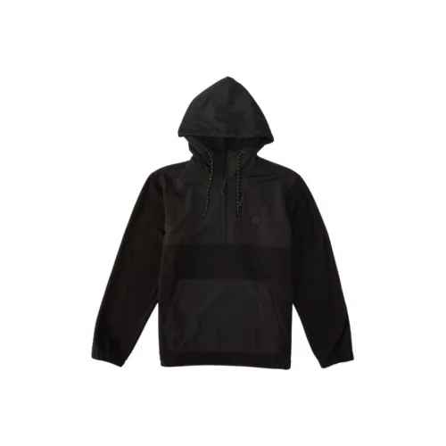 BILLABONG Черный Heather Цветочный Дизайн Мужские Свитшоты