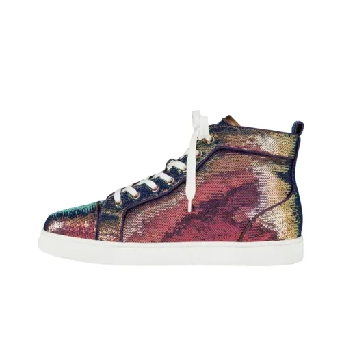 CL Louis Orlato Высокие Кроссовки для Скейтбординга Мужские Розовые Фиолетовые