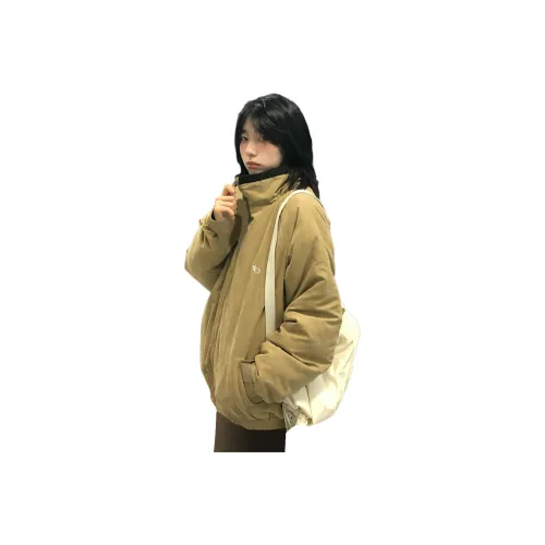 BABUGGE Хаки Женские пуховики