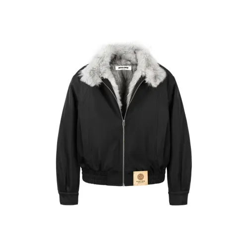 WUHA CREW Черный Унисекс Пуховики