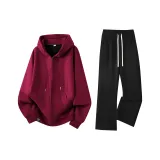 2503 Бордовый + M07 Черный