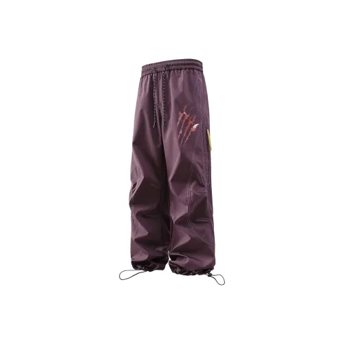 GDRG Фиолетовый Унисекс Карго Брюки