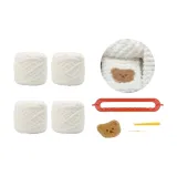 Шарф Медведь [Материал] [Айвори]