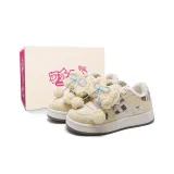 Yellow Brown [Флисовая подкладка] [Желтый плюшевый бант]