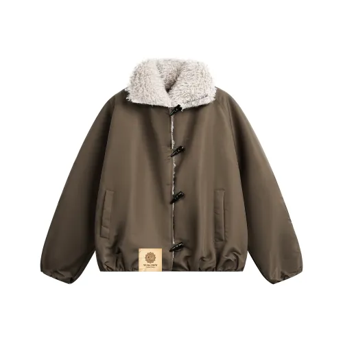 WUHA CREW Темный хаки Унисекс Пуховики