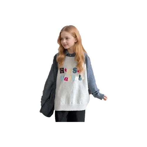 Mu Tong Teenager Школьный возраст Свитера