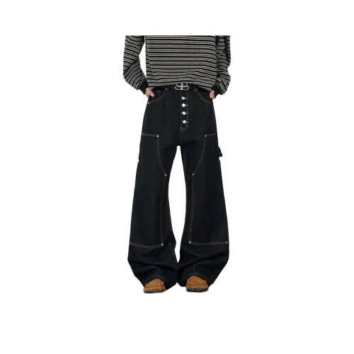 CTIDESTRAW Черный [CT] Унисекс Джинсы