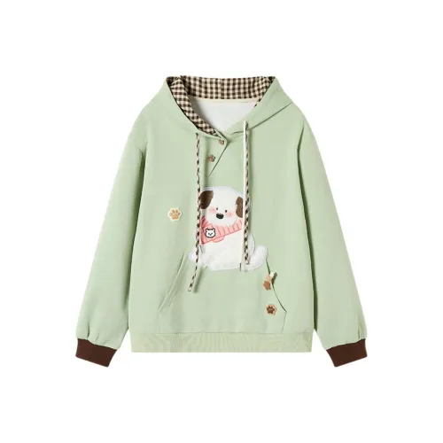 FABRIC PIG Зеленый Женский Свитшот