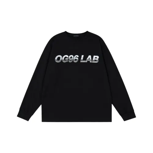 OG96 LAB Черный Унисекс T-рубашки