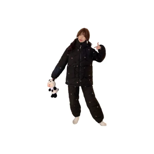 ALPLUME YRQ 506 Молния Утеплённый # Женские Пижамные Комплекты