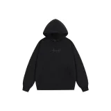 Чёрный [с флисовой подкладкой и утолщённый] Мужской