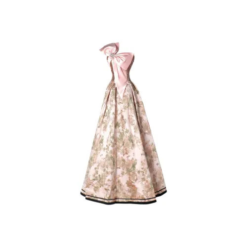 DITB Розовые Женские Платья без Рукавов