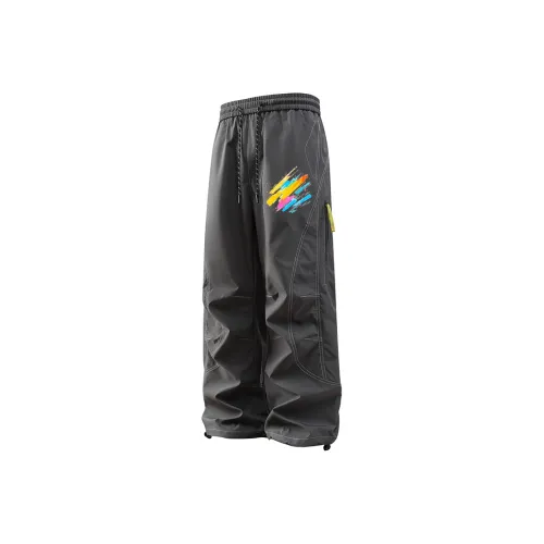 GDRG Серые Унисекс Карго Брюки