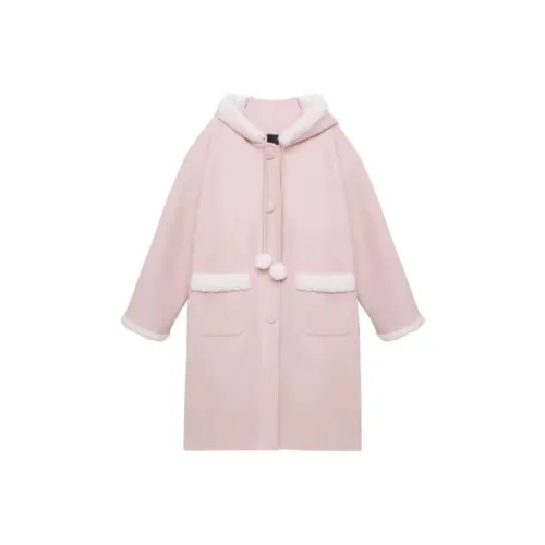 Incolore Розовое Женское Пальто