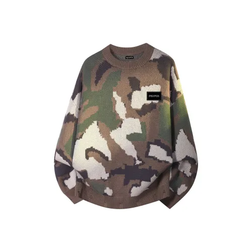 PISYPOX Камуфляж Унисекс Трикотаж