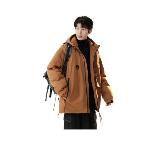 MARK WAFFLE Хлопковый пуховик унисекс