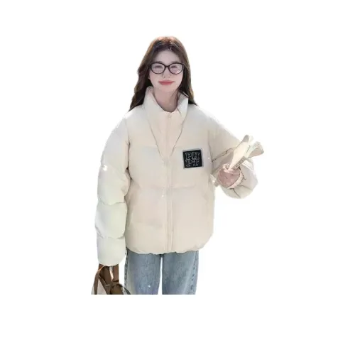 ZVJH Белый Унисекс Пуховики